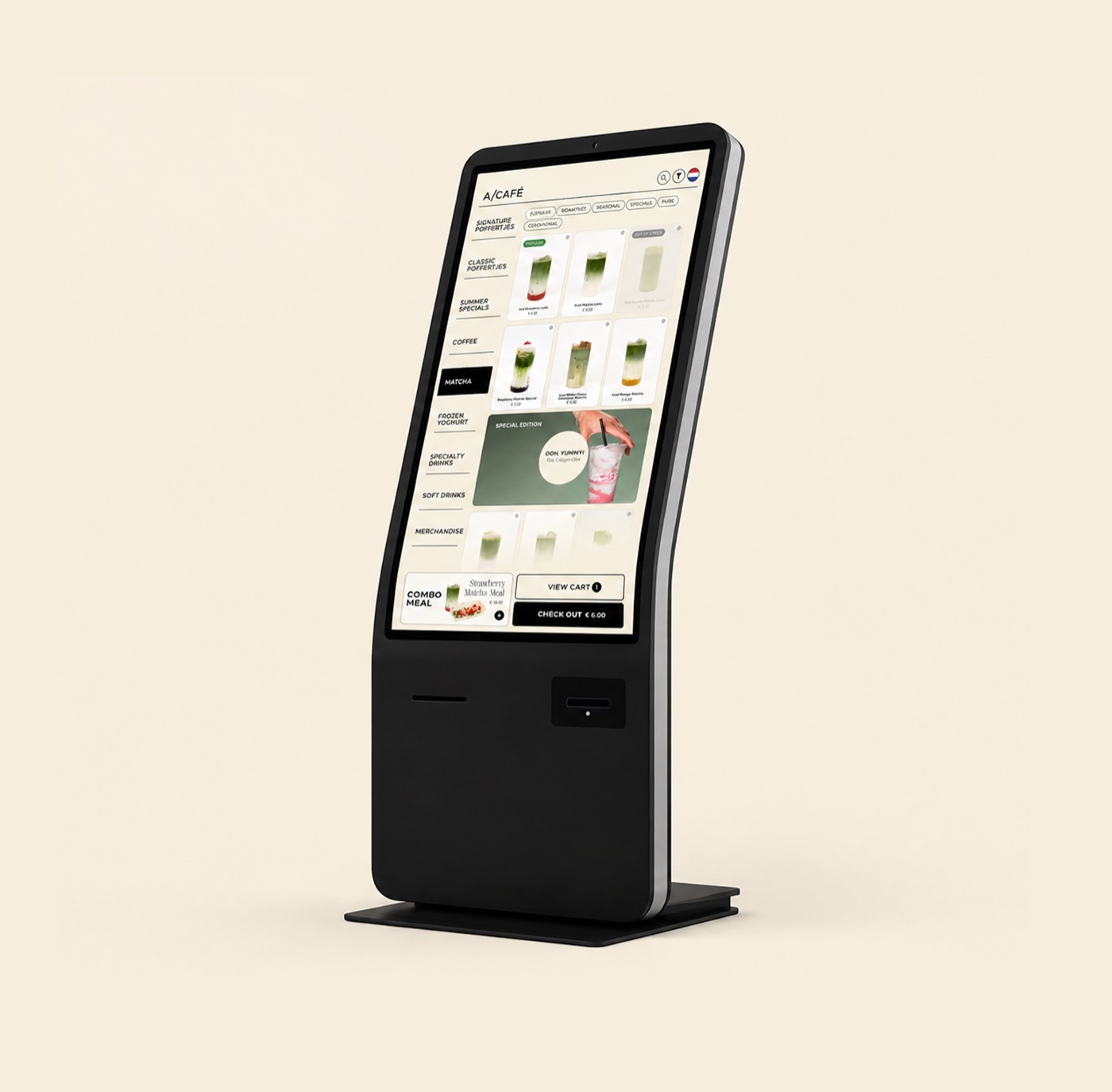 A/Café POS & Kiosk Design, After, DYSIGNS